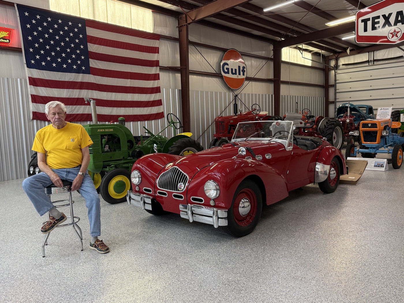 Stan with the Allard K2