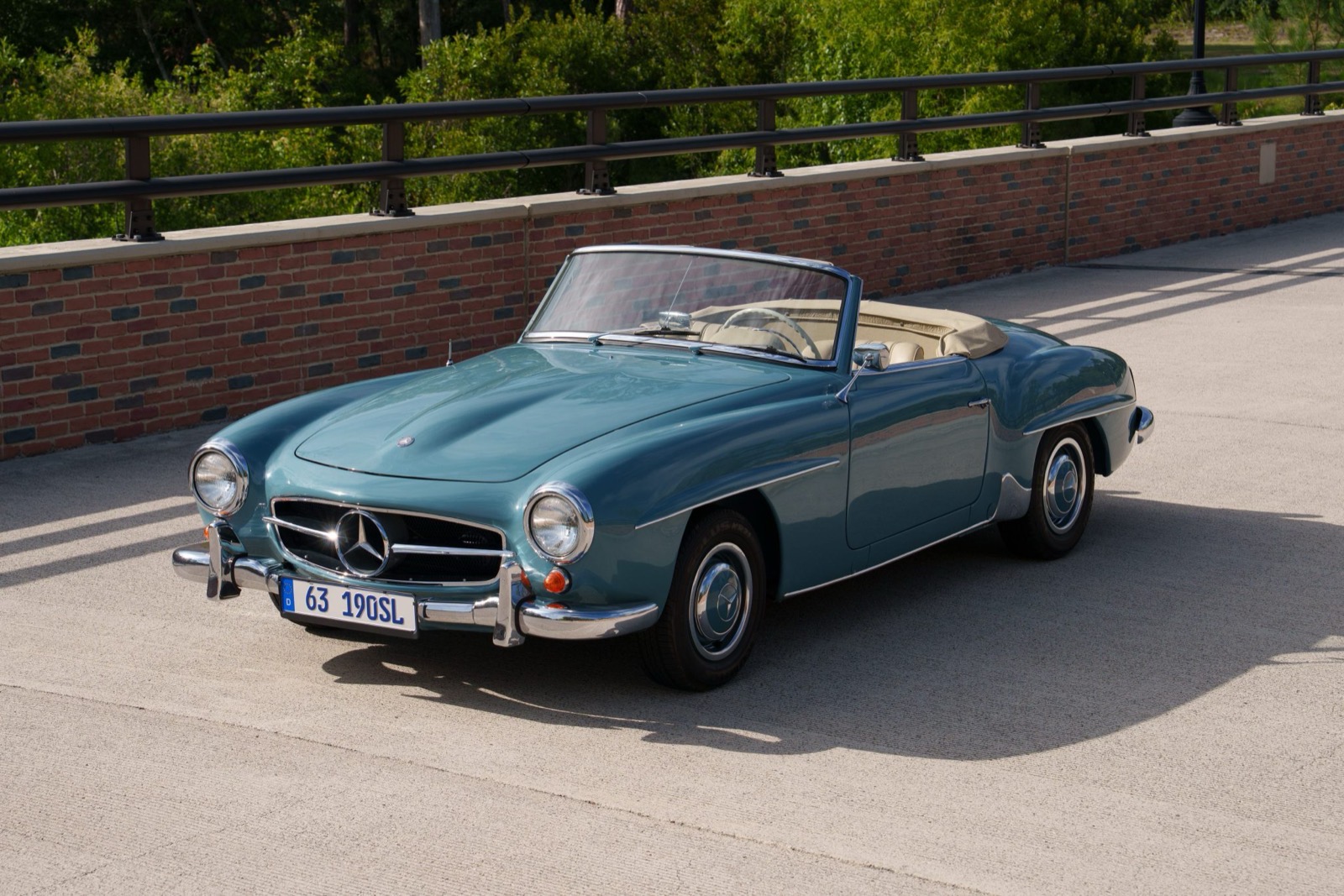 1963 Mercedes-Benz 190SL in Light Blue