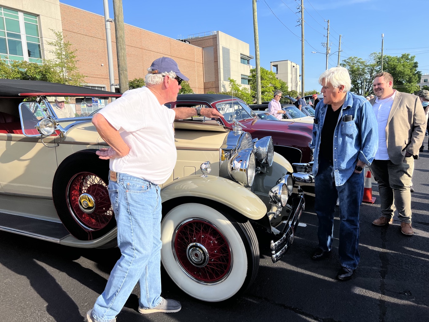 1930 Packard with Jay Leno