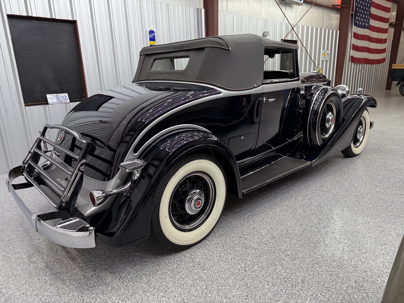 1933 Packard Eight 1001 Coupe Roadster