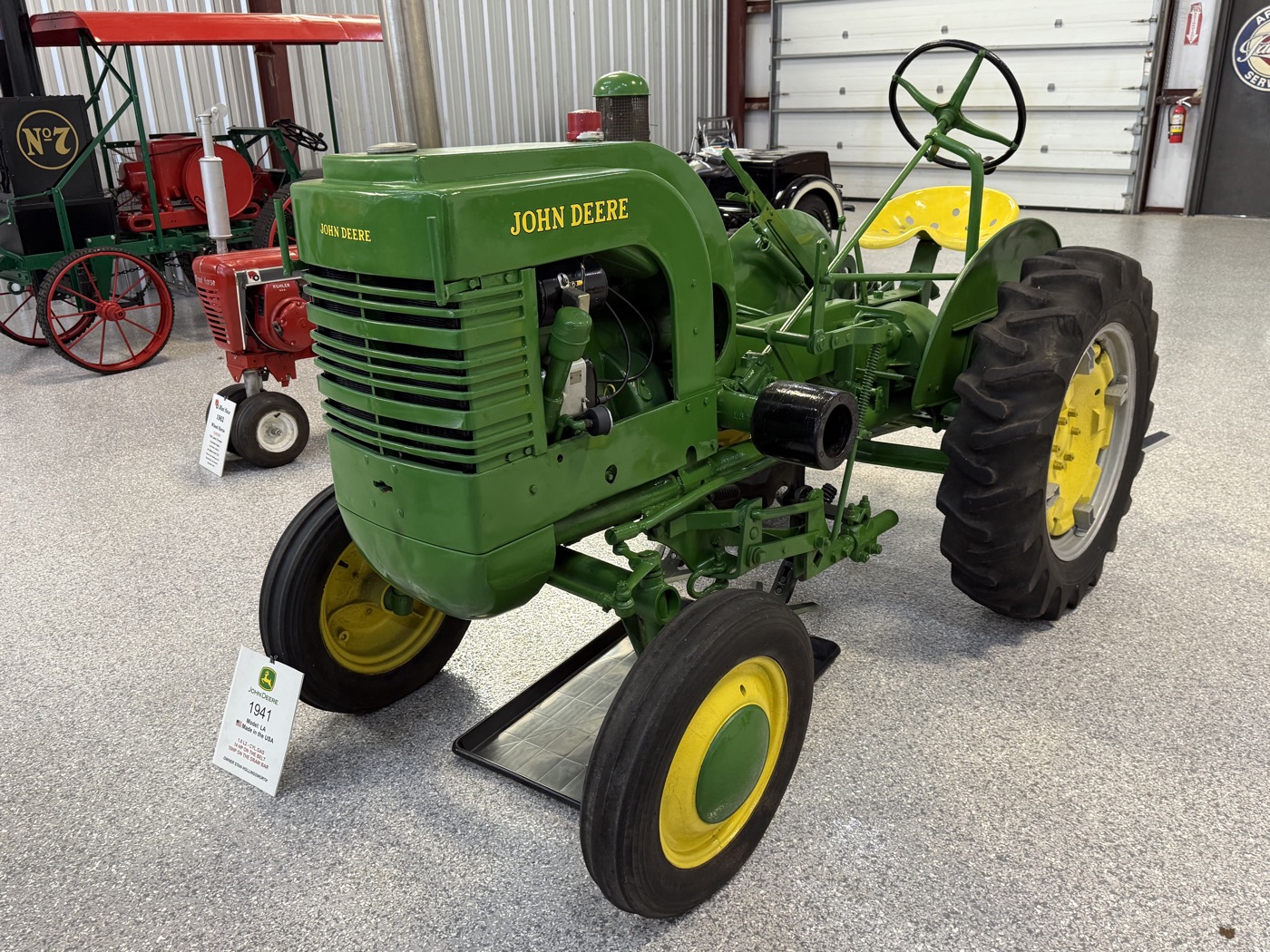 1941 John Deere LA tractor