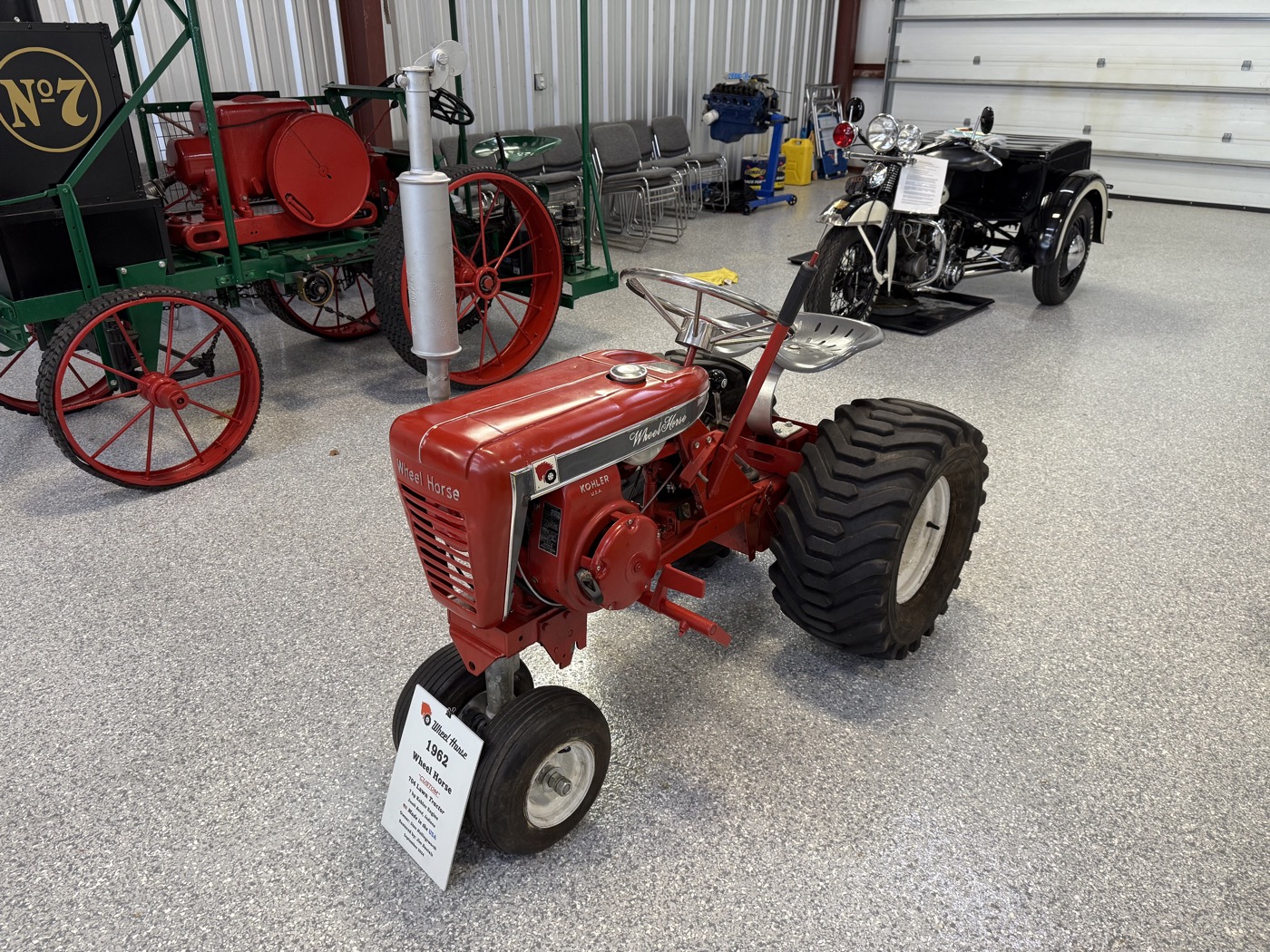 1962 Wheel Horse garden tractor